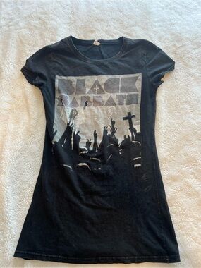 Black Sabbath Fitted Grahic Tee